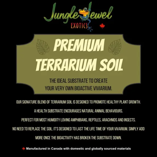 Premium Terrarium Soil Made in Canada