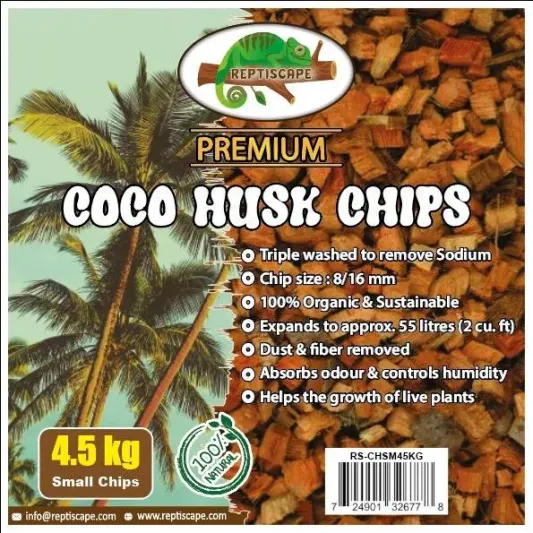 Reptiscape Coco Husk Small Chips 4.5KG