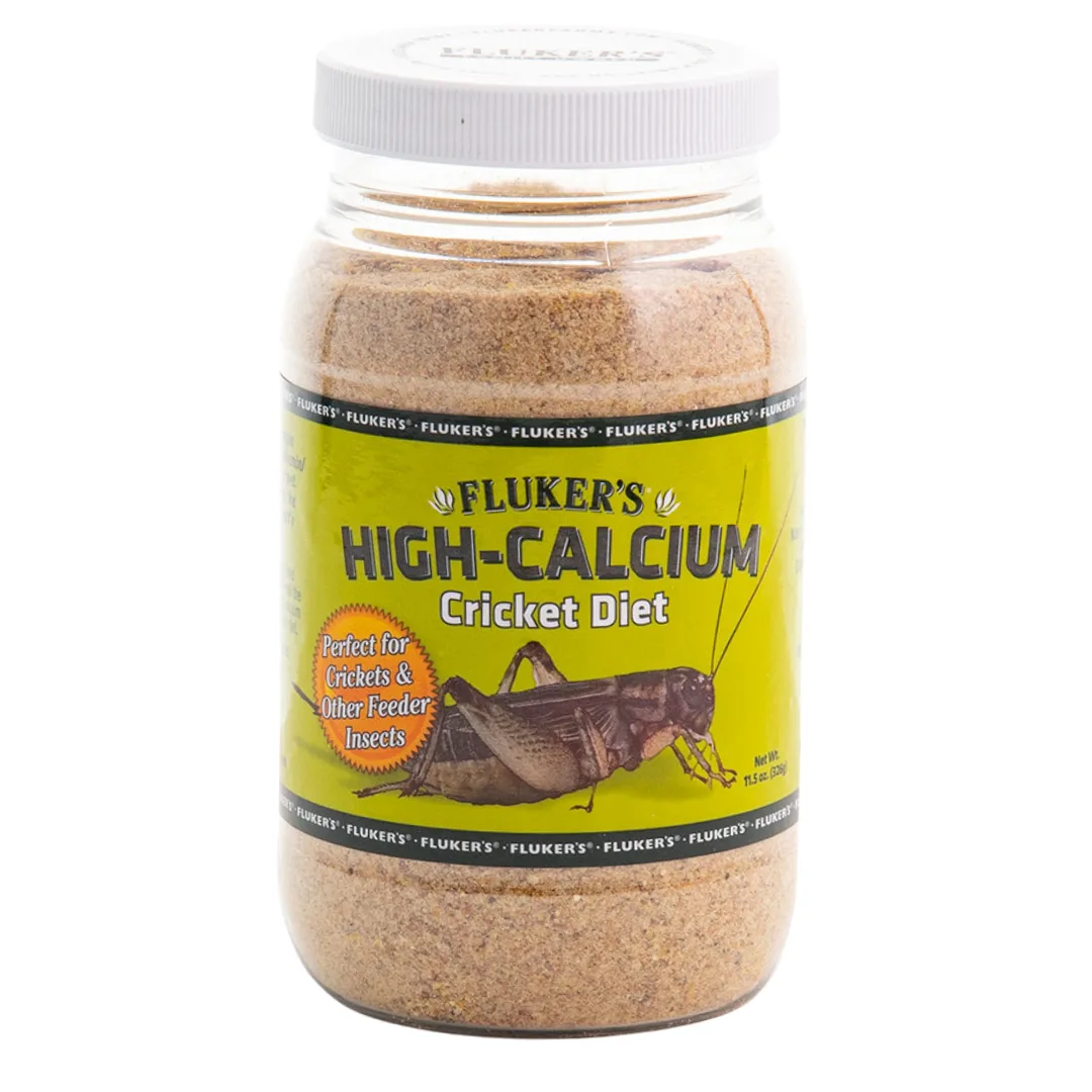Flukers High Calcium Cricket Diet 11.5oz 326gm