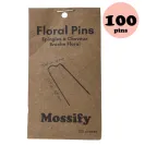 100 Greening Pins, Floral Pins, Fern Pins, Wreath Pins, Hold your plants up pins