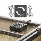 Exo Terra Mini Terrarium Fan change wind direction by flippping fan over