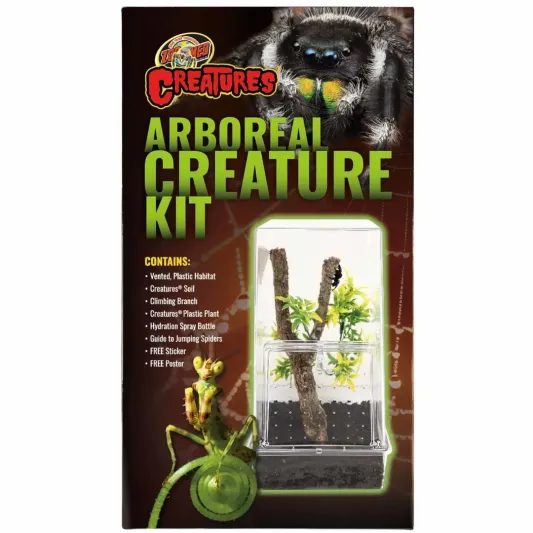 Zoo Med arboreal Creature Kit - Perfect for Praying Mantis and Jumping Spiders