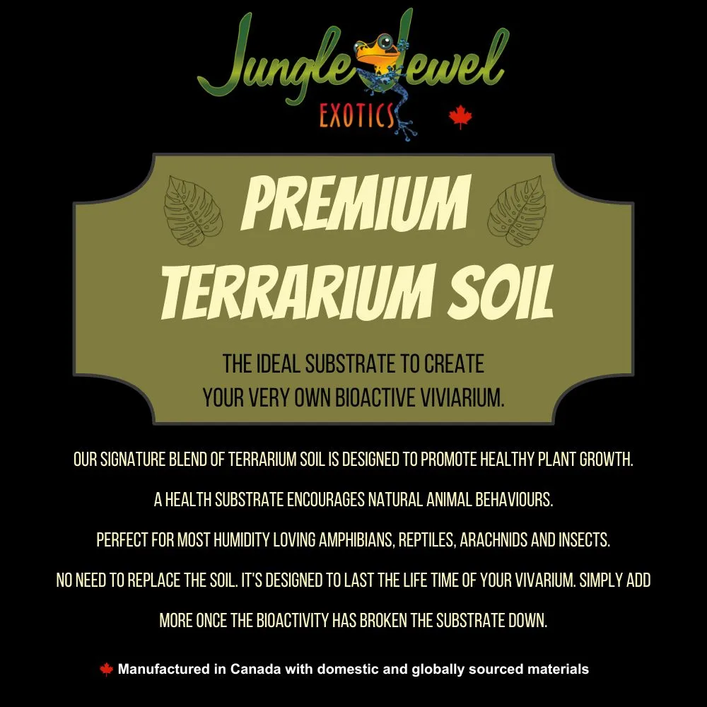 Premium Terrarium Soil Made in Canada