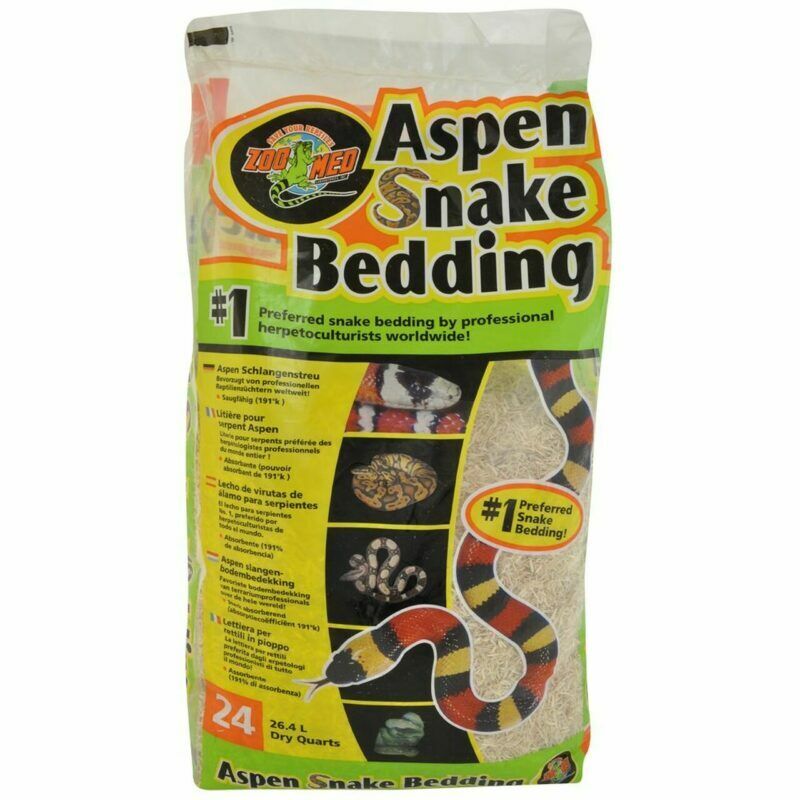 Zoo Med Aspen Snake Bedding 26 qt