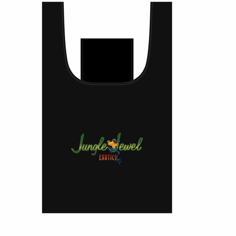 Jungle Jewel Exotics Large Reuasable Reusable Shopping Bag with Self Pocket