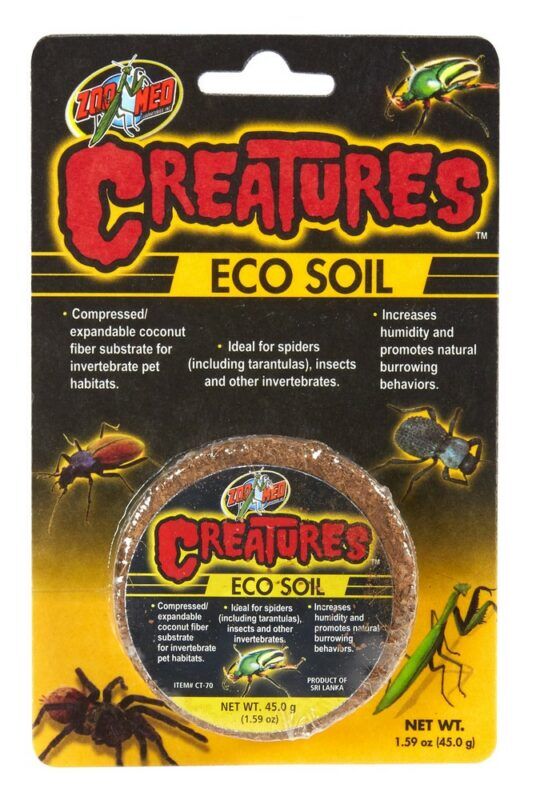 Zoo Med Creatures Eco Soil for Spiders and other insects