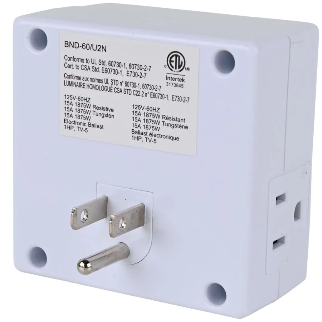 Mechaniacl timer grounded back side