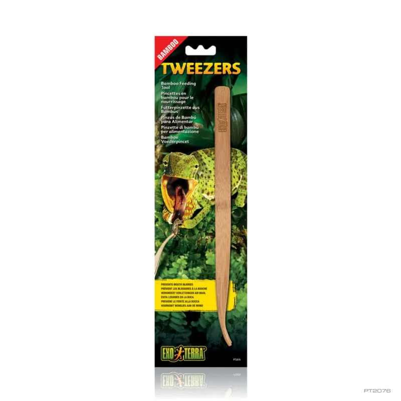 Exo Terra Bamboo feeding Tweezers Small