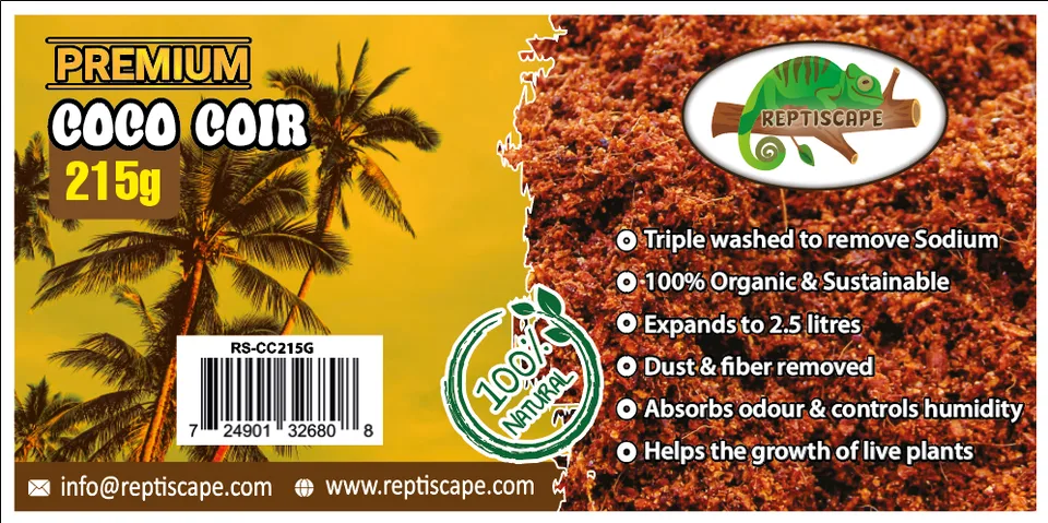 Reptiscape Coco Coir 215gm