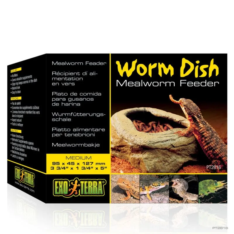 Exo Terra Meal Worm Dish box