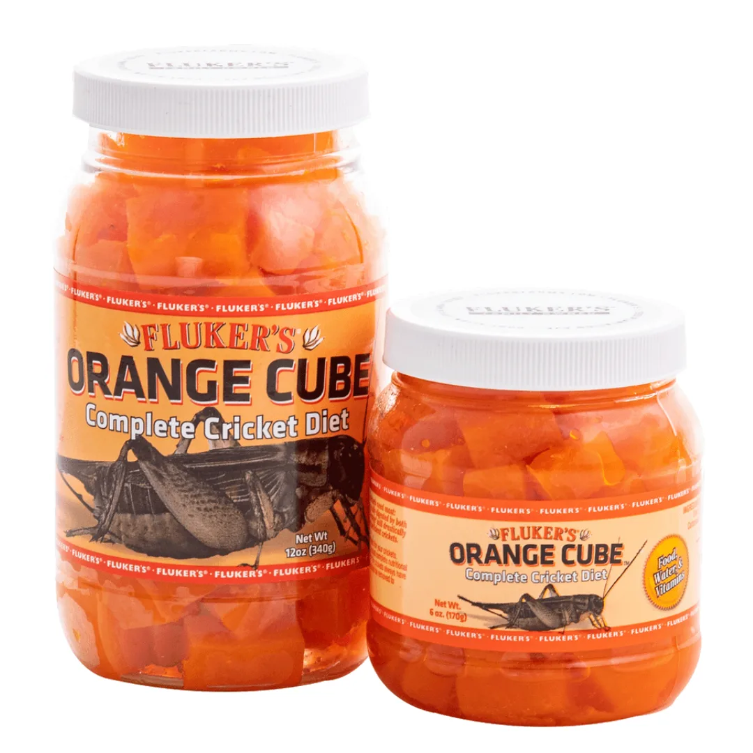 Flukers Orange Cube Complete Cricket Diet