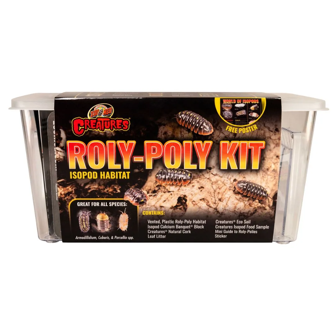 Zoo Med Rolly Polly Starter Kit - A Starter Isopod Kit for Beginers