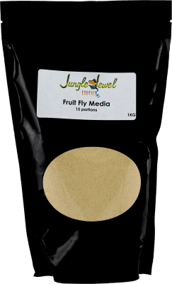 Jungle Jewel Exotics Fruit Fly Culturing Media