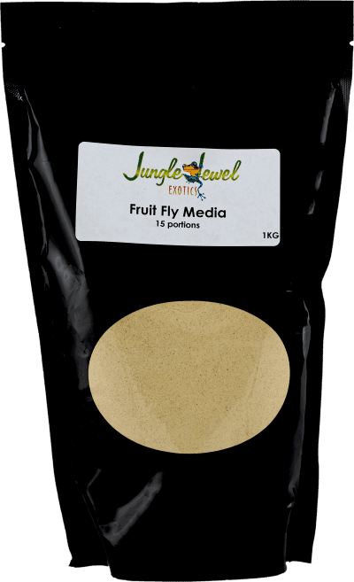 Jungle Jewel Exotics Fruit Fly Culturing Media