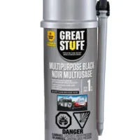 Great Stuff Black Spray Foam 12oz