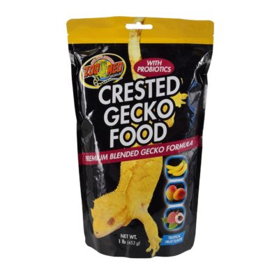Zoomed Crested Gecko Food Tropical Fruit Flavor 1lb