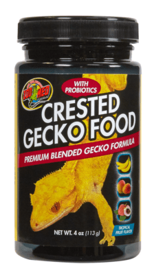 Zoomed Crested Gecko Food Tropical Fruit Flavor 4 oz