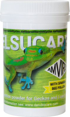 Phelsucare vitamins and mineral supplements for geckos by Dendocare