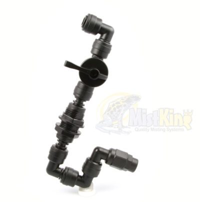 MistKing Value Control Valve L Single Misting Nozzle Assembly