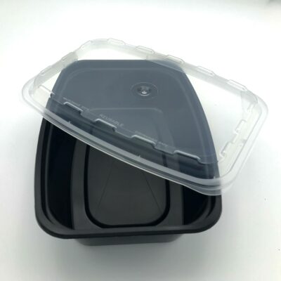 32 oz rectangular container with Lid for Springtails