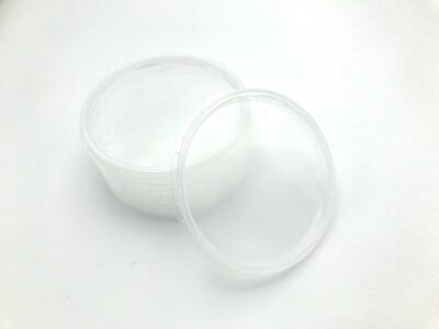 Slightly Opaque Deli Lids 4.5"