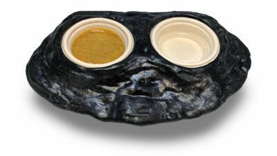 Pangea Ultimate Magnetic Gecko Feeding Ledge with Crested Gecko Food and Water