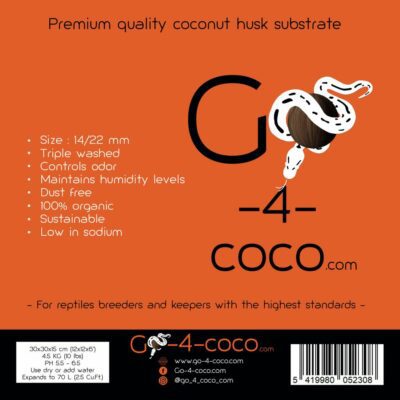 Go-4-Coco 14x22 mm premium Coco Husk Substrate Large