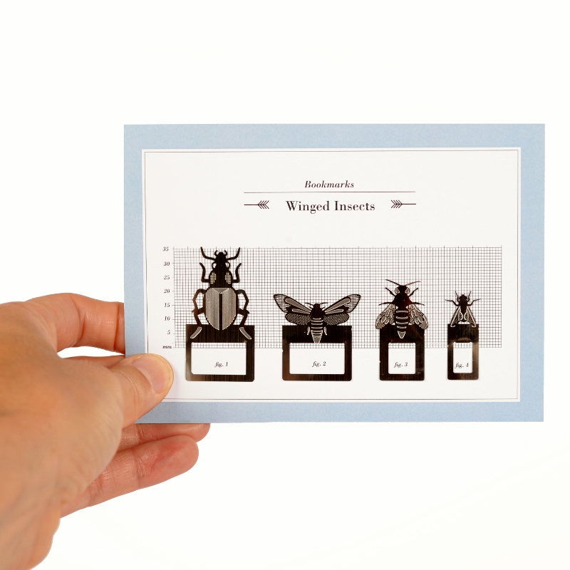 Stainless Steel Insect Bookmarks Life Sized