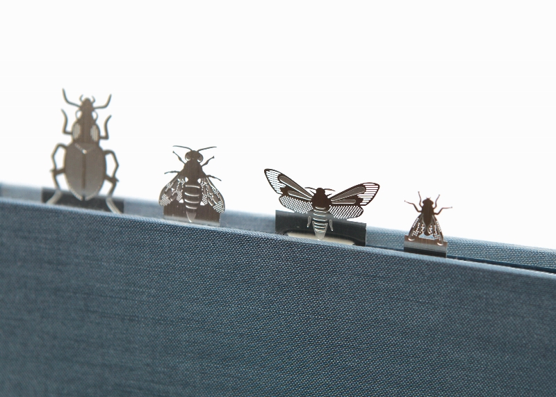 Stainless Steel Insect Bookmarks