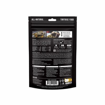 Arcadia Reptile EarthPro Optimised52 Tortoise Food 500g back