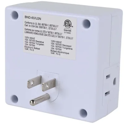 Mechaniacl timer grounded back side