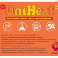 Uniheat 120 hour heat pack Shipping warmer.