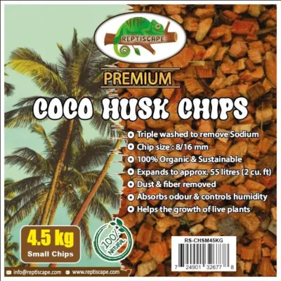 Reptiscape Coco Husk Small Chips 4.5KG