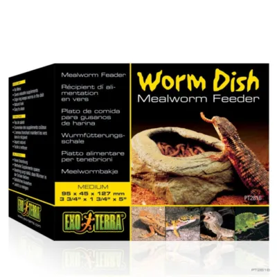 Exo Terra Meal Worm Dish box