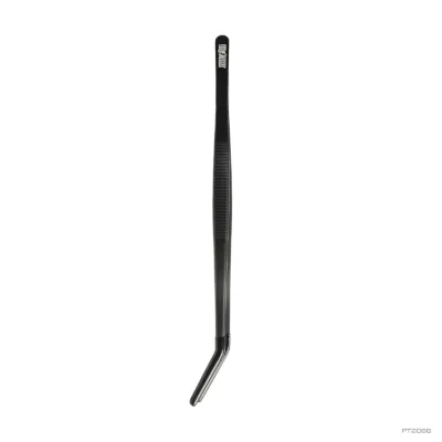 Exo Terra Black Stainless Steel Angled Feeding Tweezers aka Feeding Tongs
