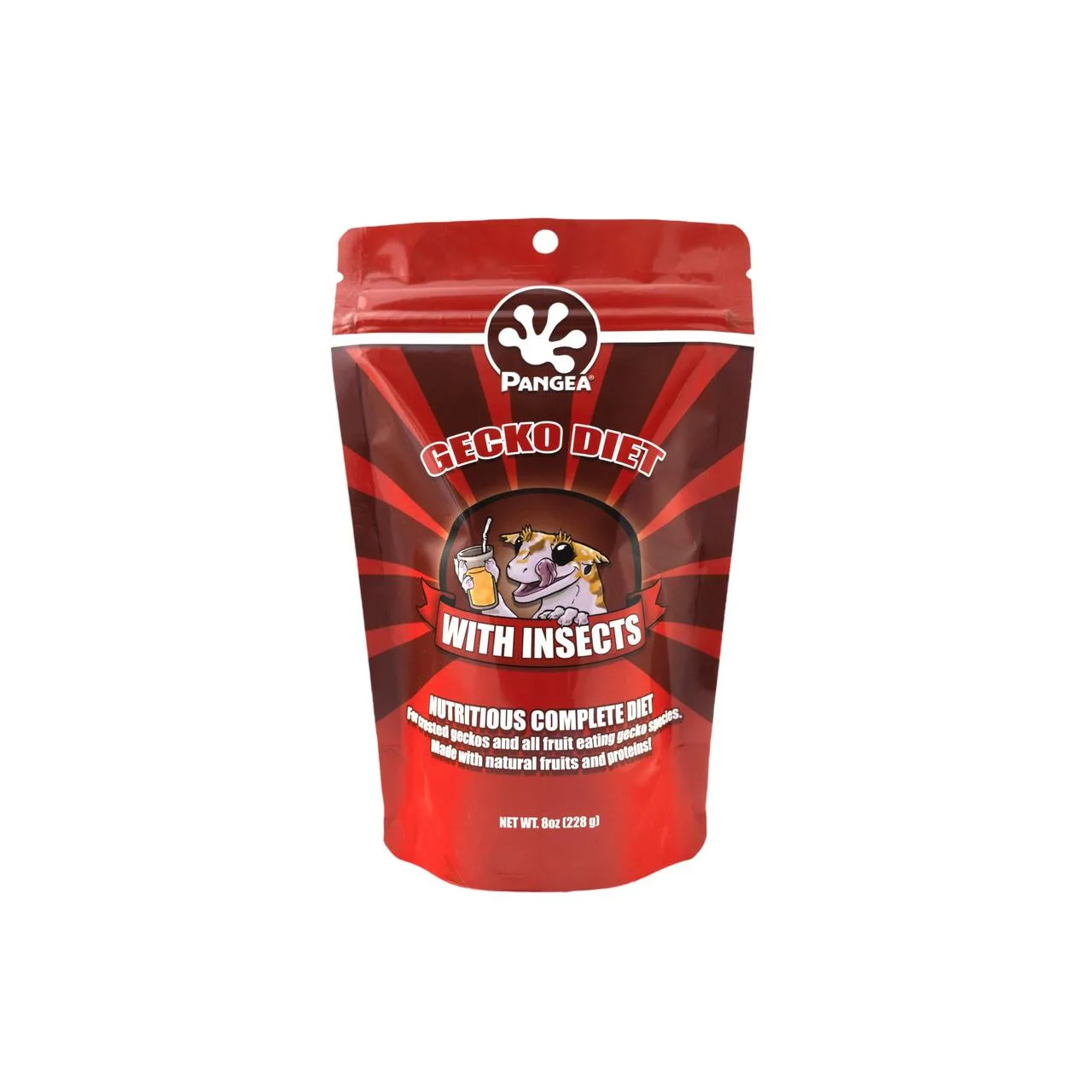 Pangea Fruit Mix with Insects Complete Gecko Diet 8oz