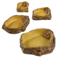 Exo Terra Rock Water Dishes Water Bowl for Reptiles