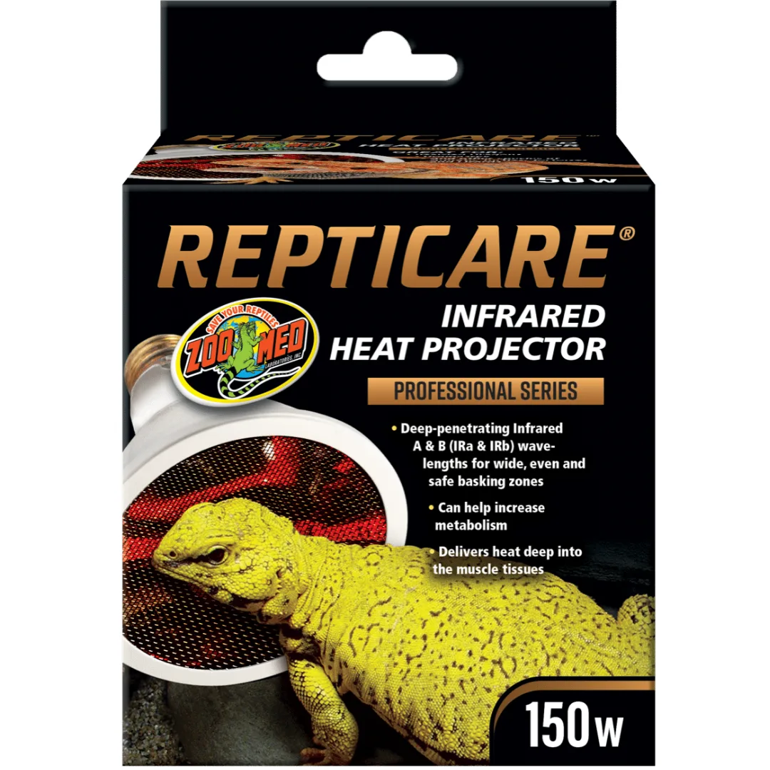Zoo Med Repticare Infrared Deep Heat Projector 150w Professional Series