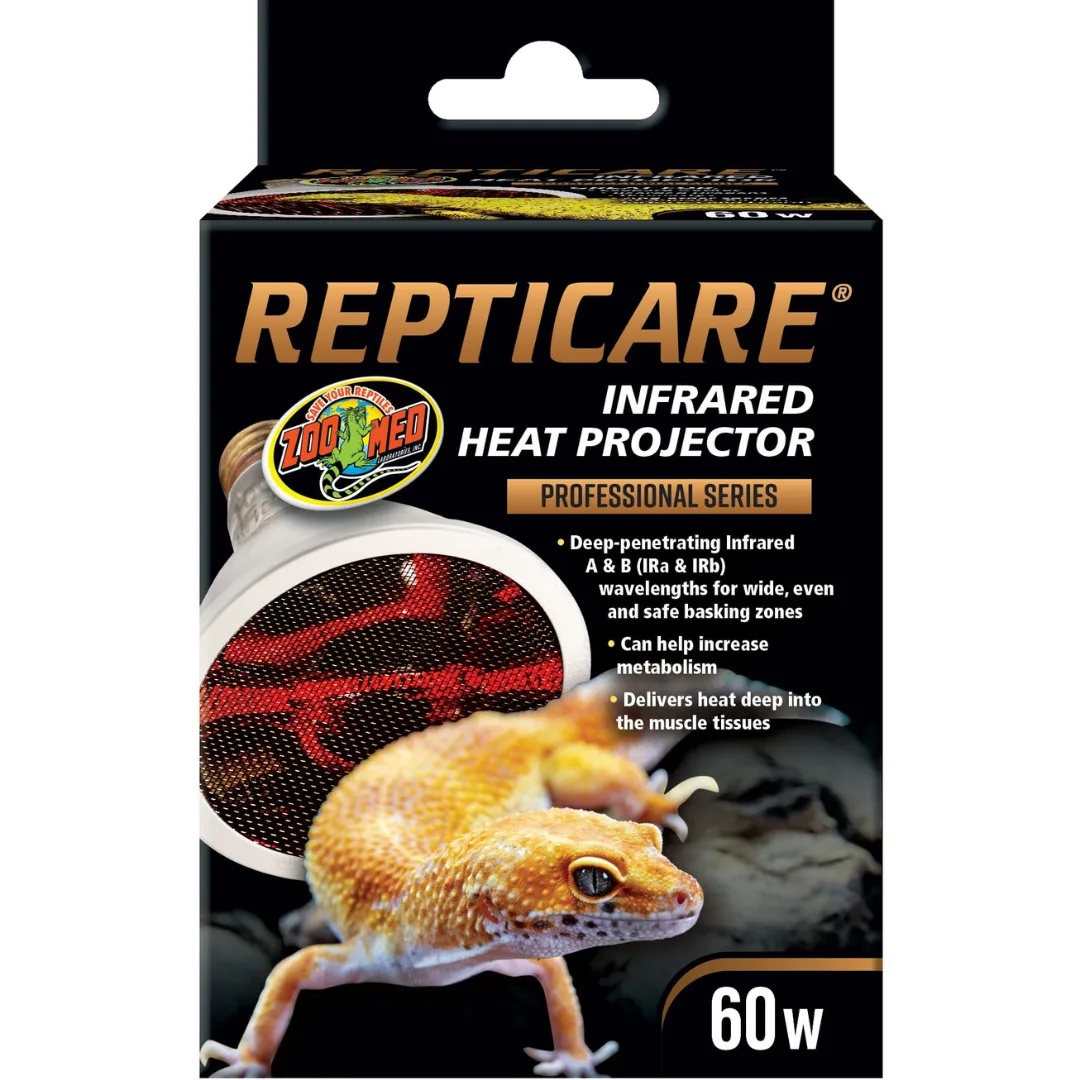 Zoo Med Repticare Infrared Heat Projector 60w Professional Series
