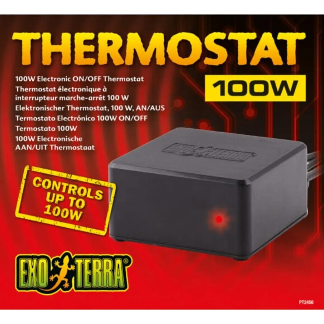 Exo Terra 100W Thermostat with ON and OFF Feature