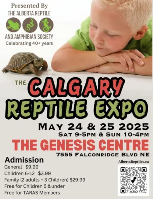Calgary Reptile Expo May 24-25 2025