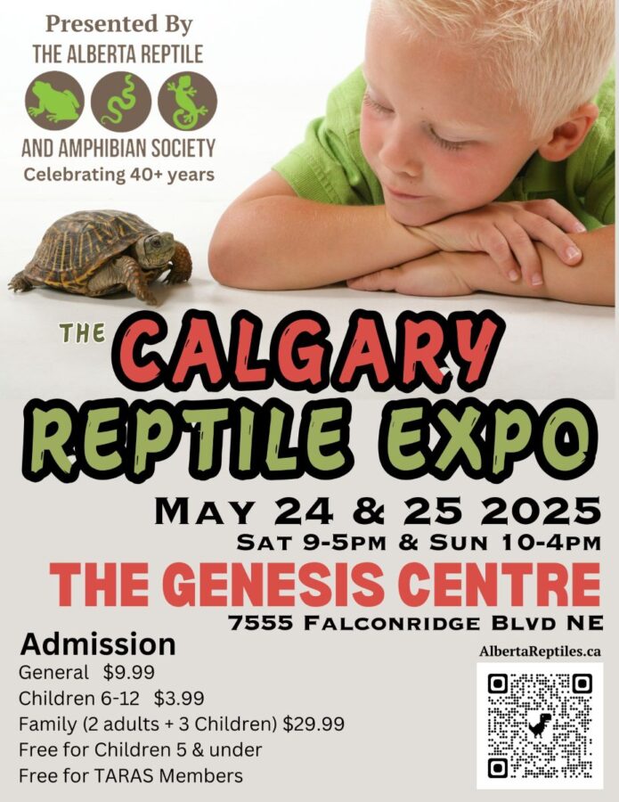 Calgary Reptile Expo May 24-25 2025