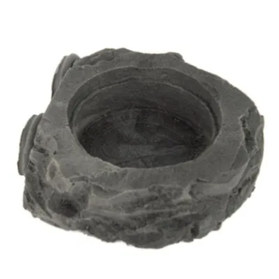 C3 Small - Magnetic Gecko Feeding Ledge 1.5oz - Charcoal