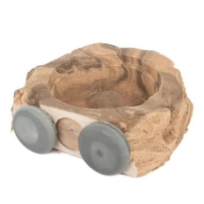 C3 Small - Magnetic Gecko Feeding Ledge 1.5oz - Tan with 2 Super Strong Magnets