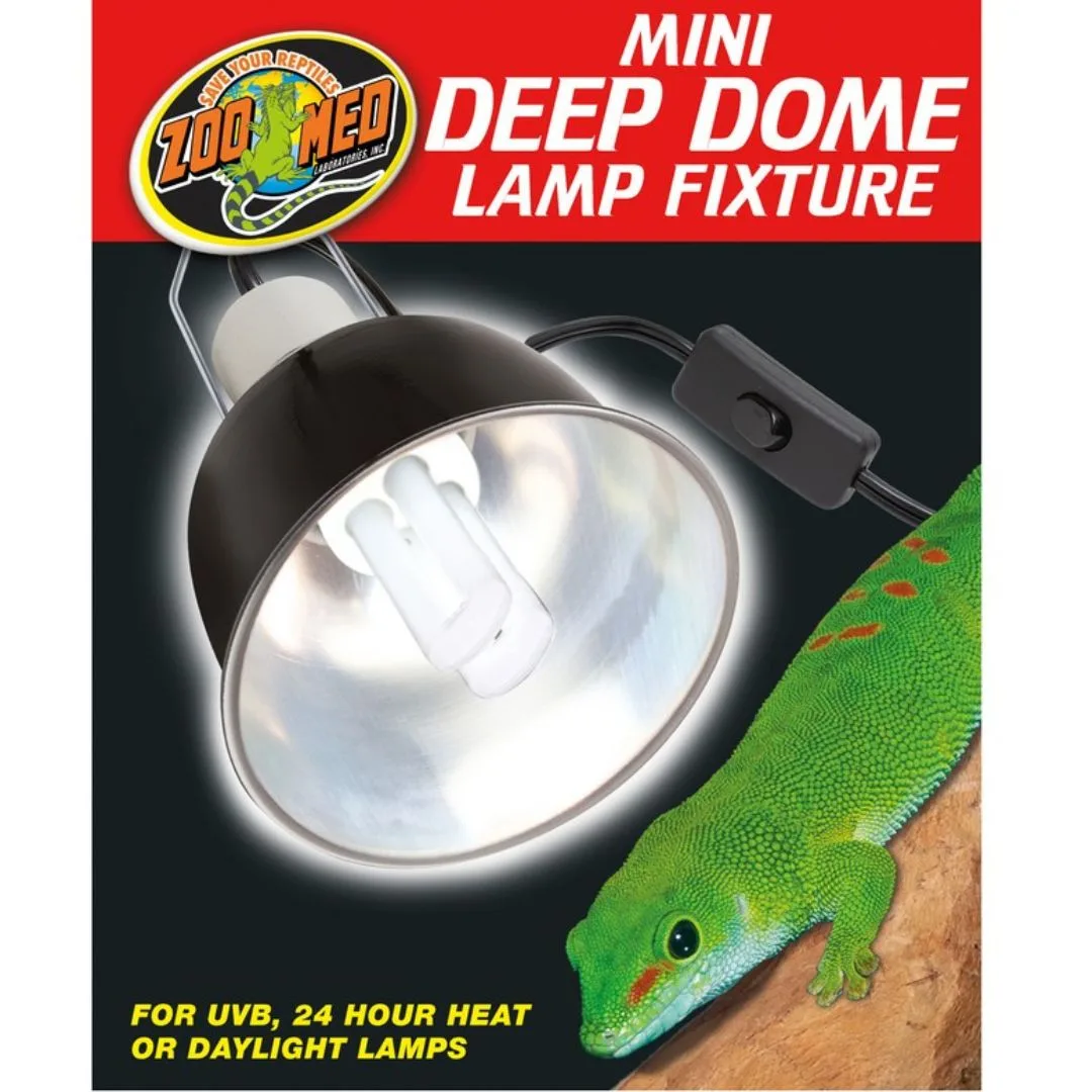 Zoo Med Mini Deep Dome Light Fixture