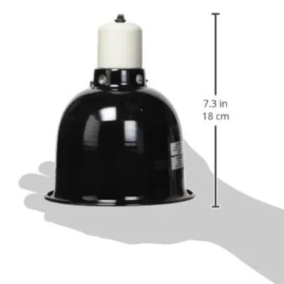 Zoo Med Mini Deep Dome size