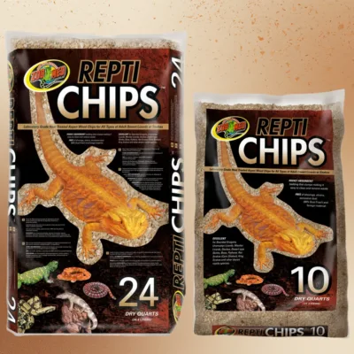 Zoo Med Repti Chips - Aspen Wood Chips for Snakes and Reptiles